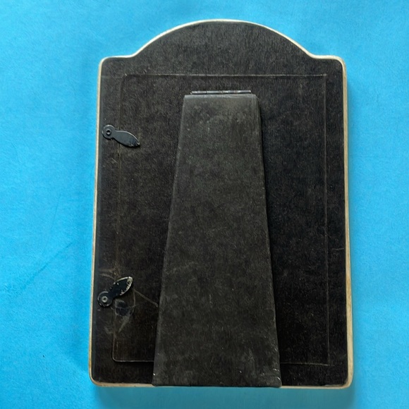 Vintage Ceramic Floral Victorian Cottage Picture Photo Frame for 5 x 7 Picture - Picture 5 of 6